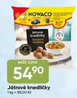Hruška Játrové knedlíčky nabídka