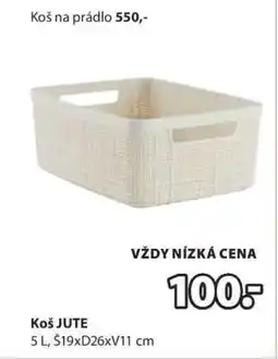JYSK Koš JUTE nabídka