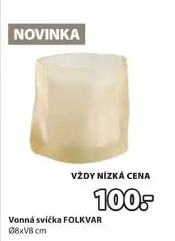 JYSK Vonná svíčka FOLKVAR nabídka