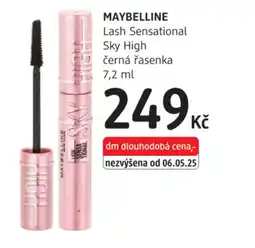 dm drogerie MAYBELLINE Lash Sensational Sky High černá řasenka nabídka