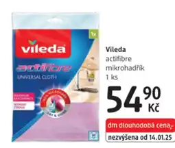 dm drogerie Vileda actifibre mikrohadřík nabídka