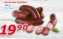 ESO MARKET Vesnická klobása nabídka
