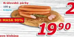 ESO MARKET Královské párky nabídka