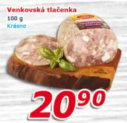 ESO MARKET Venkovská tlačenka nabídka