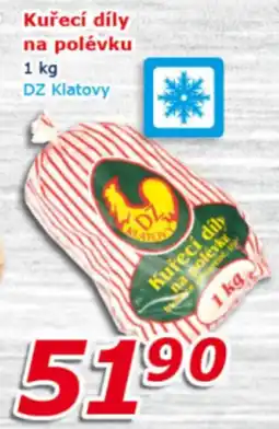 ESO MARKET Kuřecí díly na polévku nabídka