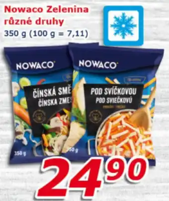 ESO MARKET Nowaco Zelenina různé druhy nabídka