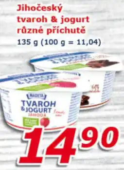 ESO MARKET Jihočeský tvaroh & jogurt různé příchutě nabídka