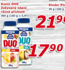 ESO MARKET Kunín DUO Zakysaný nápoj různé příchutě nabídka