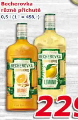 ESO MARKET Becherovka nabídka