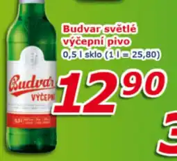 ESO MARKET Budvar světlé výčepní pivo nabídka