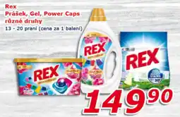 ESO MARKET Rex Prášek, Gel, Power Caps různé druhy nabídka