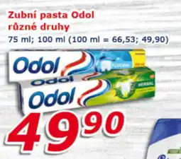 ESO MARKET Zubní pasta Odol různé druhy nabídka