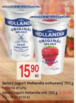Žabka Selský jogurt Hollandia ochucený nabídka
