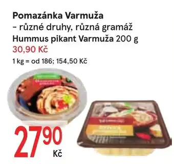 Žabka Pomazánka Varmuža nabídka