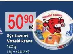 Žabka Sýr tavený Veselá kráva nabídka