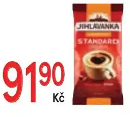 Žabka Káva Jihlavanka standard mletá nabídka