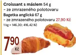 Žabka Croissant s máslem - Bagetka anglická nabídka