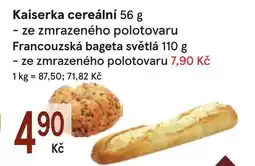 Žabka Kaiserka cereální - Francouzská bageta světlá nabídka