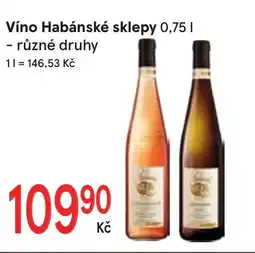 Žabka Víno Habánské sklepy nabídka