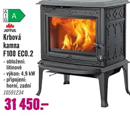 Hornbach Krbová kamna F100 ECO.2 nabídka
