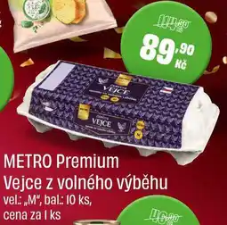 BonVeno METRO Premium Vejce z volného výběhu vel.:,,M, bal.: 10 ks nabídka