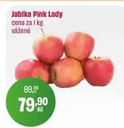 BonVeno Jablka Pink Lady cena za 1 kg nabídka