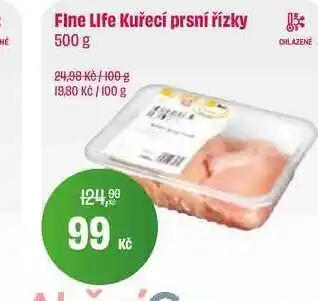 BonVeno Kuřecí prsní řízky 500g chlazené nabídka