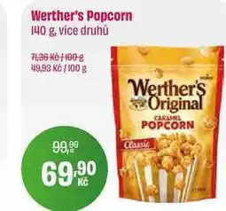 BonVeno Werther's Popcorn 140 g, více druhů nabídka
