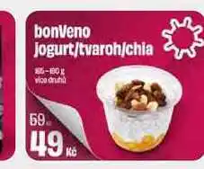 BonVeno bonVeno jogurt/tvaroh/chia 100g nabídka
