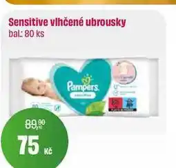 BonVeno Pampers Sensitive vlhčené ubrousky bal: 80 ks nabídka