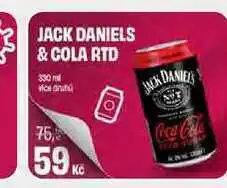 BonVeno JACK DANIELS & COLA RTD 330ml nabídka