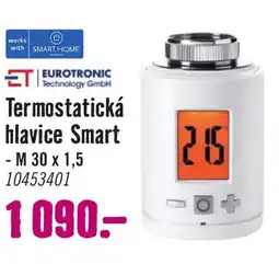Hornbach Termostatická hlavice Smart nabídka