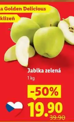 Lidl JABLKA ZELENÁ nabídka