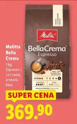 Lidl MELITTA BELLA CREMA nabídka