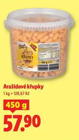Lidl Arašídové křupky nabídka