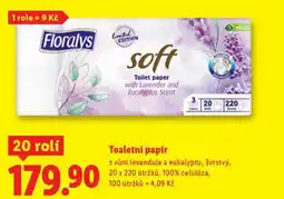 Lidl Toaletní papír nabídka