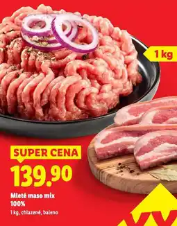 Lidl Mleté maso mix nabídka