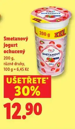 Lidl Smetanový jogurt ochucený nabídka