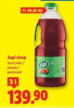 Lidl Jupí sirup nabídka