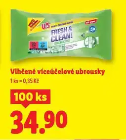 Lidl Vlčené víceúčelové ubrousky nabídka