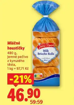 Lidl Mléčné houstičky nabídka