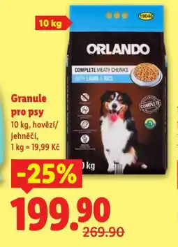 Lidl Granule pro psy nabídka