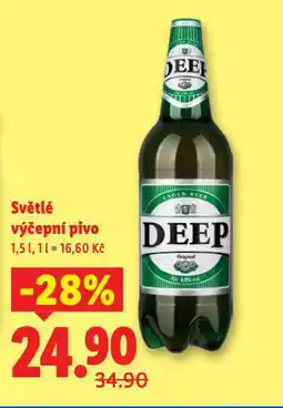 Lidl Světlý výčepní pivo nabídka