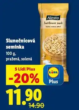 Lidl Slunečnicová semínka nabídka