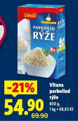 Lidl Vitana parboiled rýže nabídka