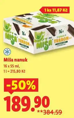 Lidl Míša nanuk nabídka