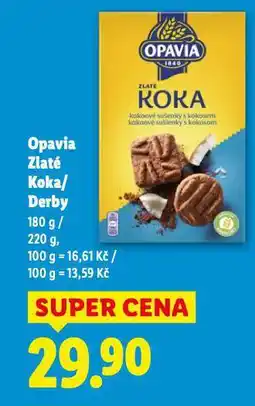 Lidl Opavia zlaté derby nabídka