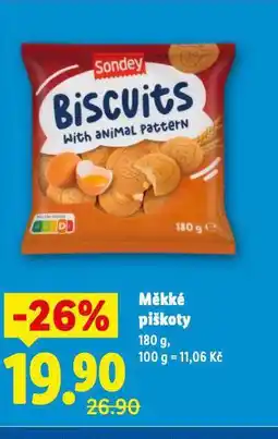 Lidl Měkké piškoty nabídka