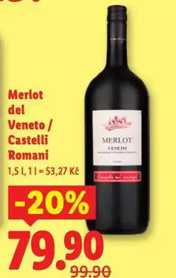 Lidl Merlot del veneto nabídka