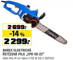 OBI Narex elektrická řetězová pila „epr 40-22" nabídka